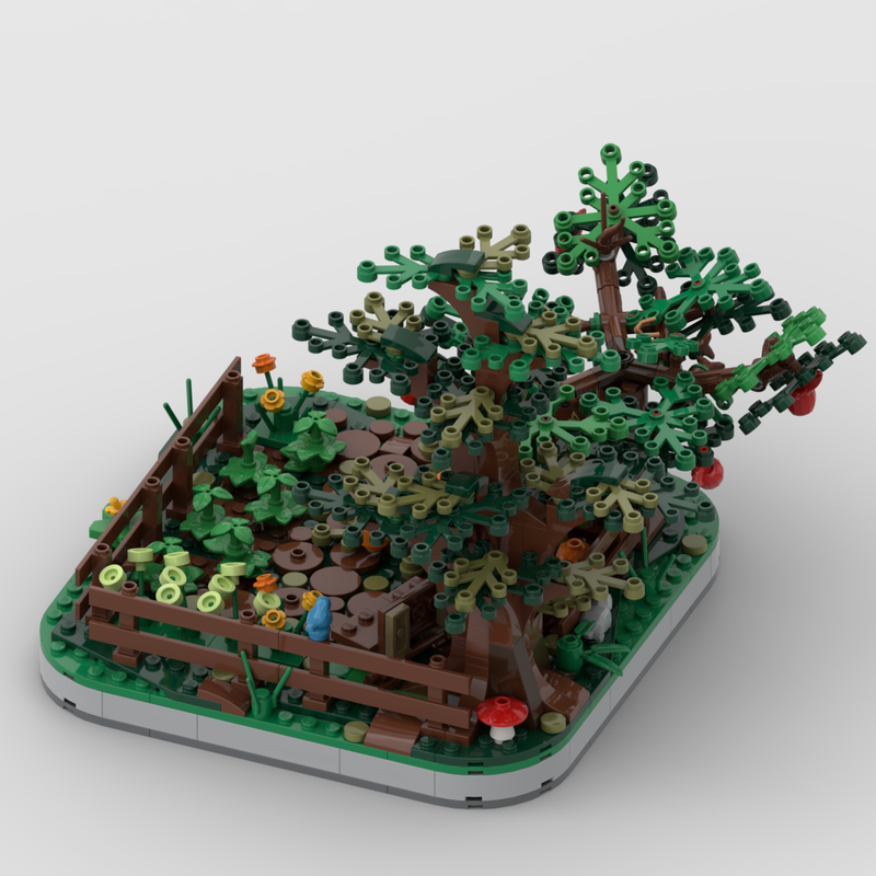 LEGO MOC Small Garden by Fantasts | Rebrickable - Build with LEGO