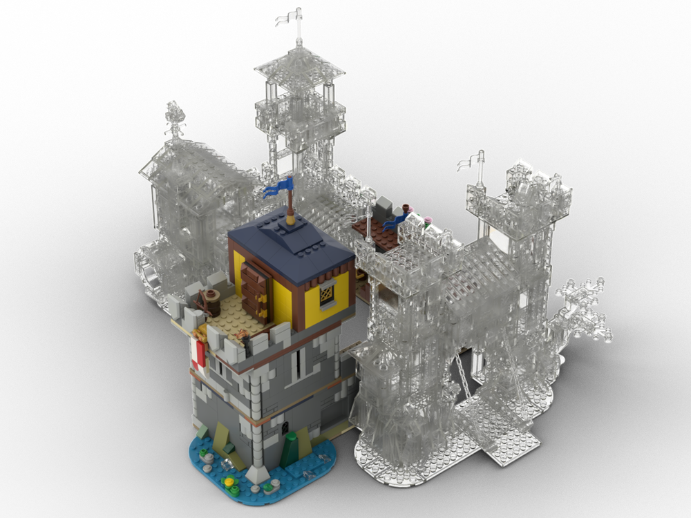 Lego Moc Expansion Pack For The Castle Set 31120 Alternate Build