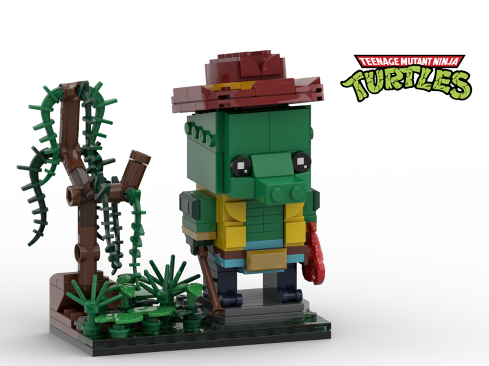 LEGO MOC TMNT - Leatherhead - Brickheadz by EdgarGuacs | Rebrickable ...