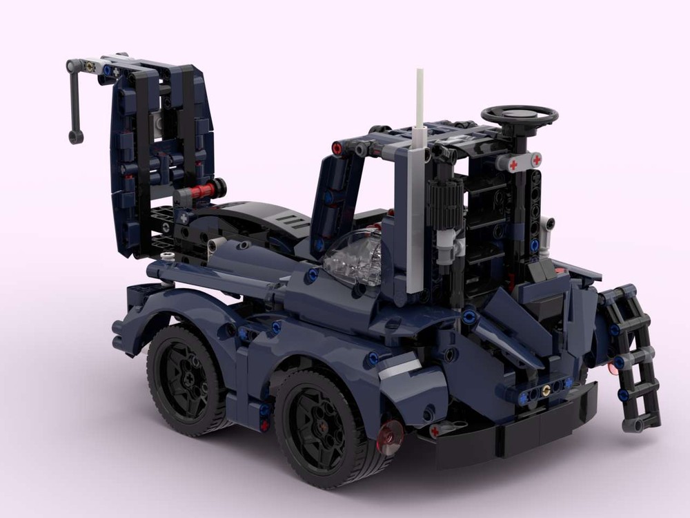 LEGO MOC 42154 Model B Reach Stacker by iwogla | Rebrickable - Build ...