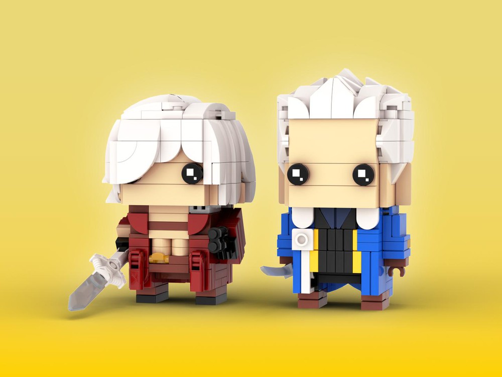 LEGO MOC Dante & Vergil Brickheadz LEGO MOC - Devil May Cry by Eugenio ...