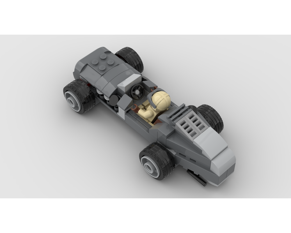 LEGO MOC Classic racecar by GDm | Rebrickable - Build with LEGO