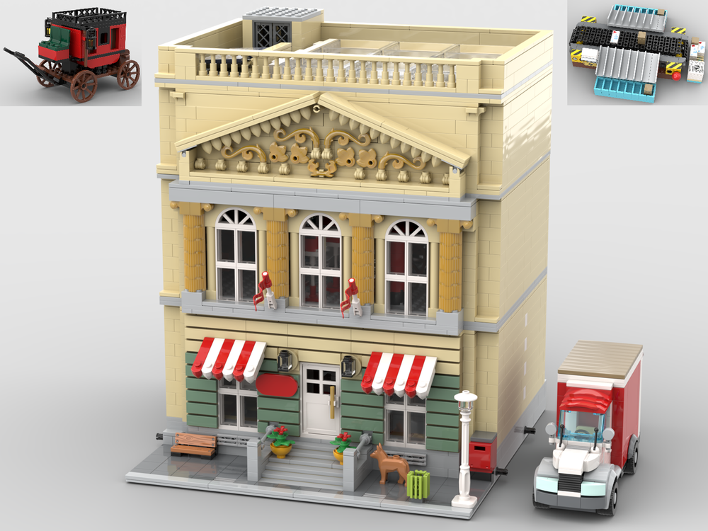 Lego creator post discount office