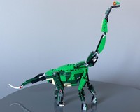 Brachiosaurus altithorax (minifig scale, 76907 Lotus + 31058 Dinos alternate)