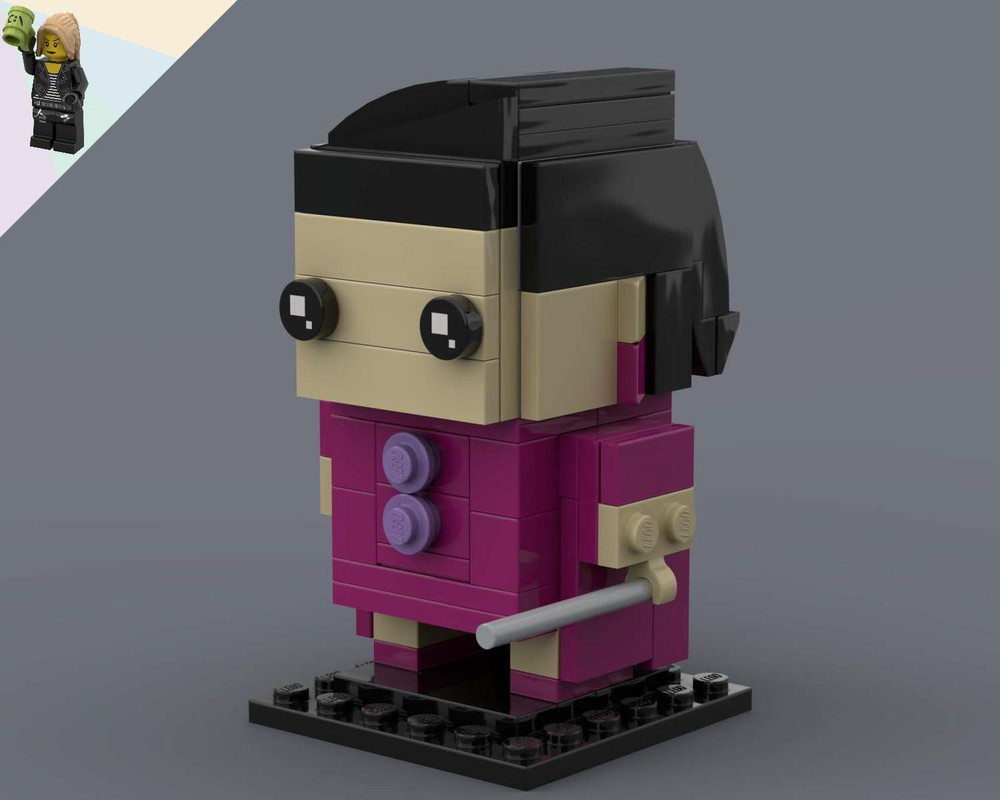 LEGO MOC BrickHeadz of ENTJ personality, Commander by Eve n Bricks ...