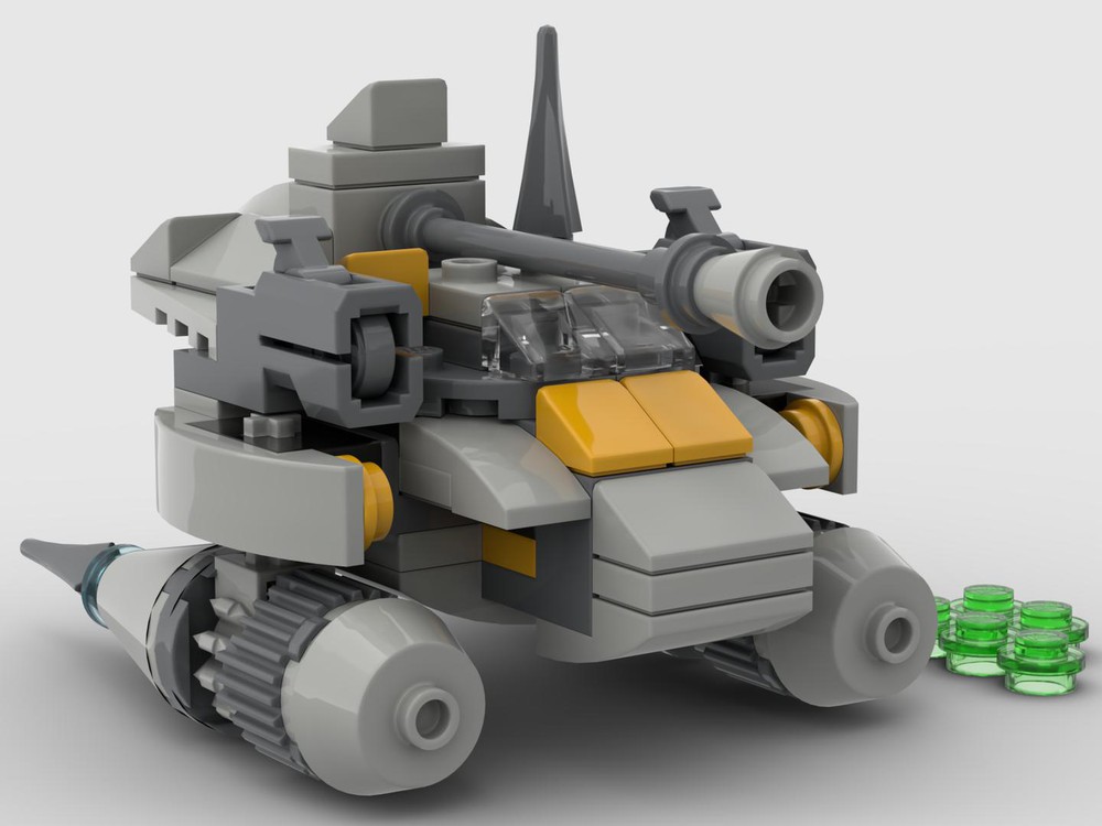 LEGO MOC AC-2 Hovertank by Swana | Rebrickable - Build with LEGO