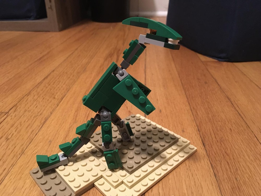 LEGO MOC-160728 Mini-figure scale parasaurolophus by Spinosaurus729 ...