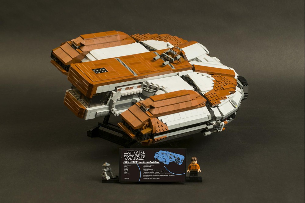 Ebon hawk lego set sale