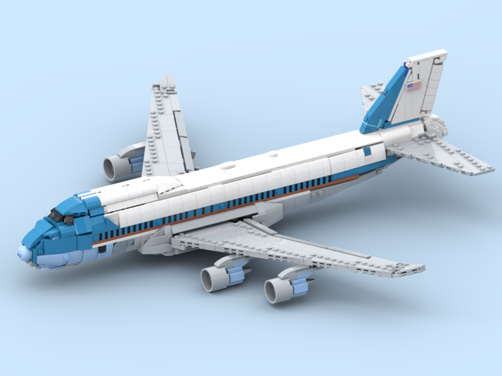 LEGO MOC Boeing 747 Air Force One by ryangc.productions | Rebrickable ...