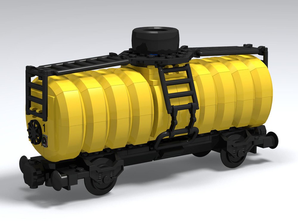 LEGO MOC Train Tank Car, Medium size with 30602 by Galaxy 12 Imports ...