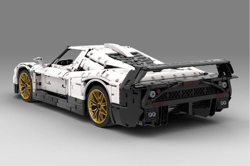 LEGO MOC-160967 Maserati MC12 (1:8) B&W by Artemy Zotov