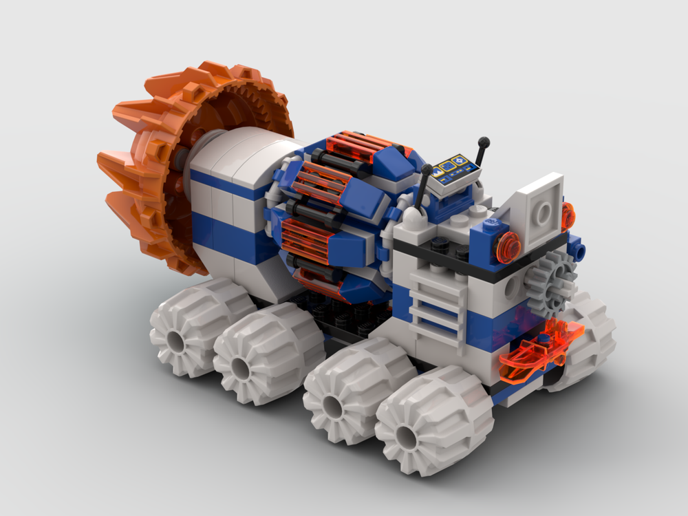 LEGO MOC-161005 Ice Planet 2002 - Tunnel drill by habichtfreak