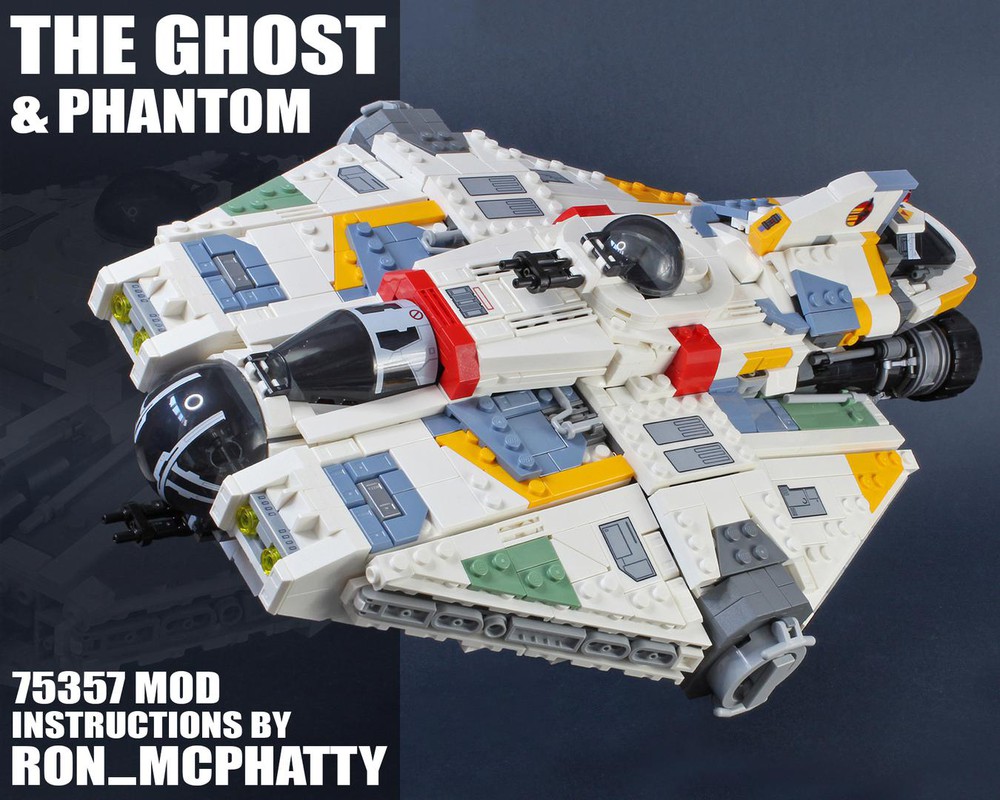 LEGO MOC The Ghost & Phantom II set 75357 MOD by ron_mcphatty