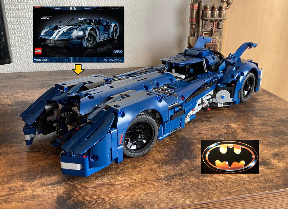 LEGO MOC Technic Arkham Knight Batmobile by CreationCaravan (Brad Barber)