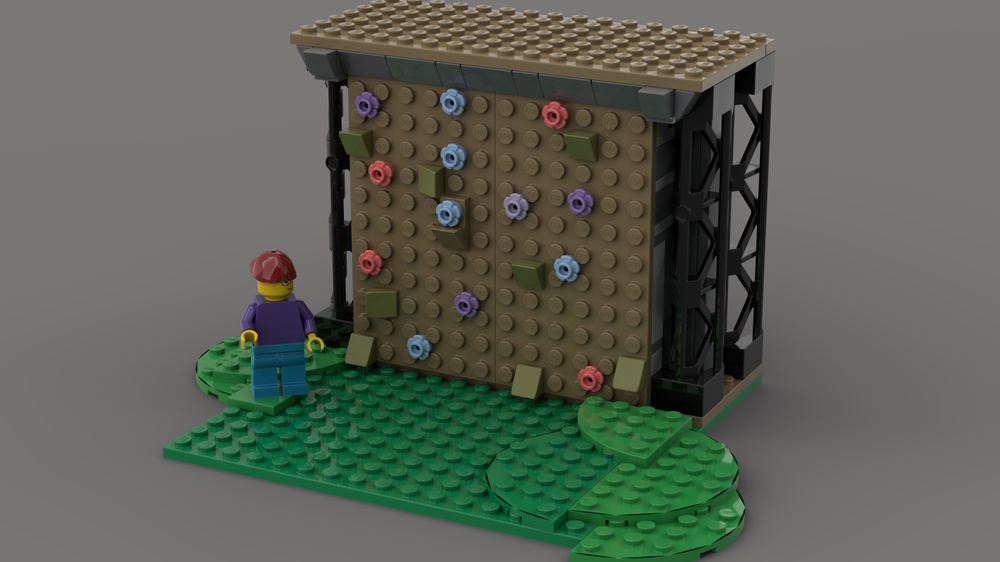 Lego sales climbing wall