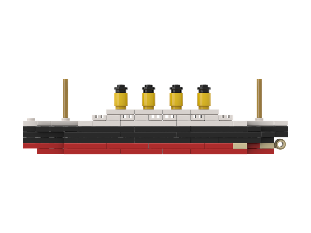 LEGO MOC RMS Titanic by The Bobby Brix Channel | Rebrickable - Build ...