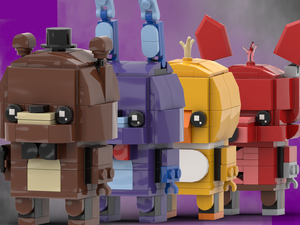 LEGO MOC FNAF MOVIE BRICKHEADZ BUNDLE by mrminemachine8 | Rebrickable ...