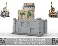 Set 71040 Castle Enclosure