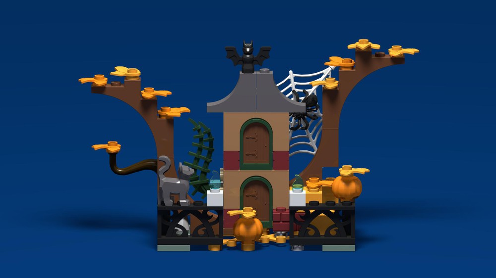 Lego vip haunted discount house