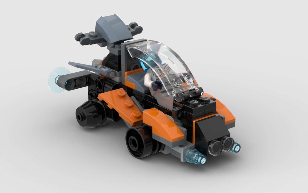 LEGO MOC 31111 Rocket Car by johnny.tifosi | Rebrickable - Build with LEGO