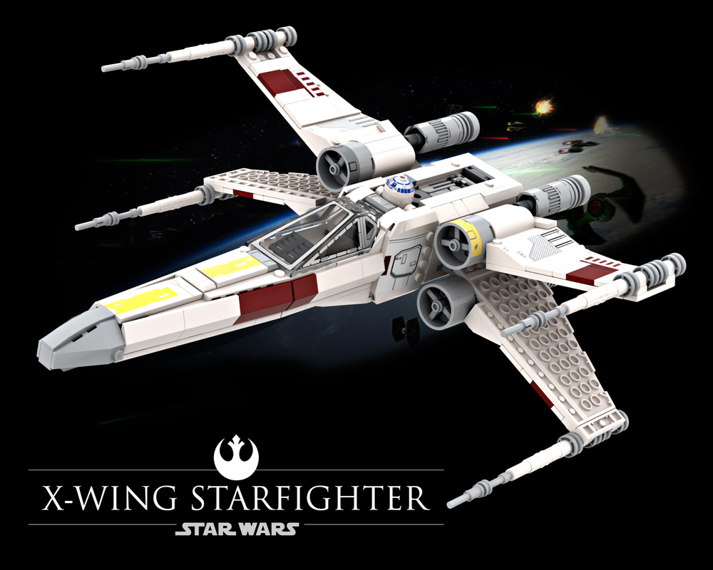 LEGO MOC X Wing Starfighter + Dagobah Add-on by Tubi_Rock_V ...