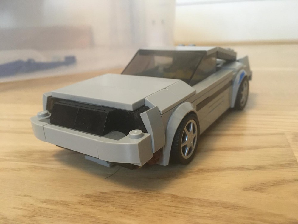 LEGO MOC DeLorean Time Machine by firefabric