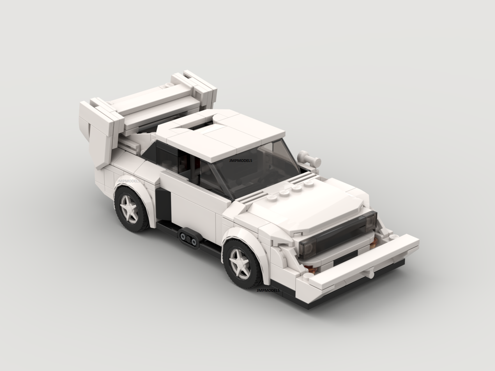 Building the Lego Audi Quattro S1 Set