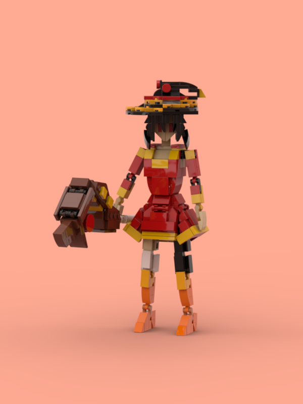 LEGO MOC Megumin (Konosuba) by Teckbricks | Rebrickable - Build with LEGO