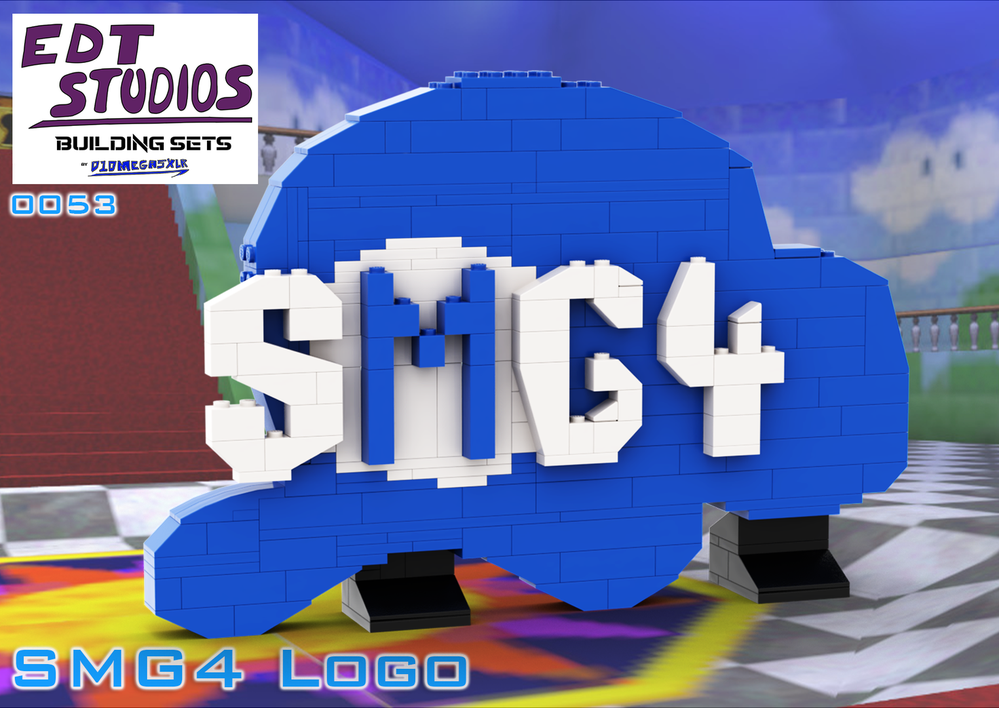 Lego Moc Smg4 Logo By D10megasxlr Rebrickable Build With Lego