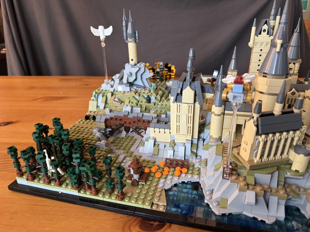 LEGO MOC Wizard Castle and Ground (76419) Expansion by