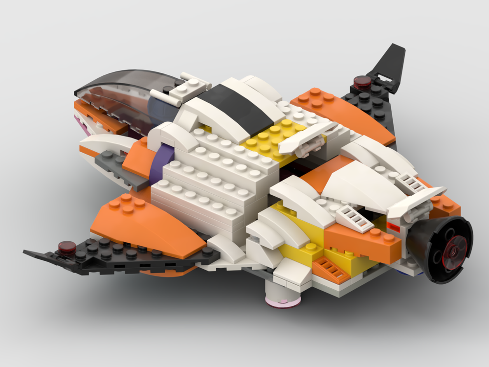 LEGO MOC space shuttle by mike0zhang | Rebrickable - Build with LEGO