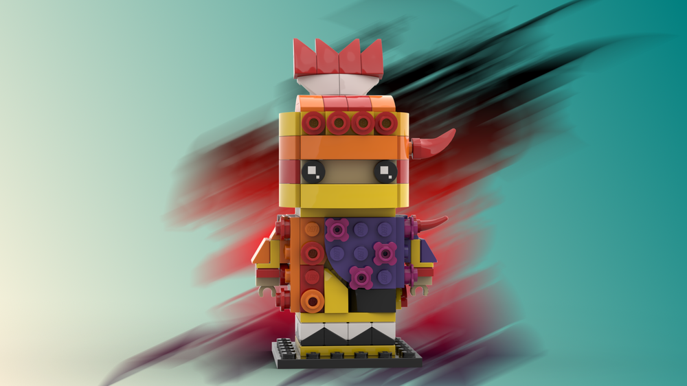 LEGO MOC Gogo (FFVI) Brickheadz by Headache | Rebrickable - Build with LEGO