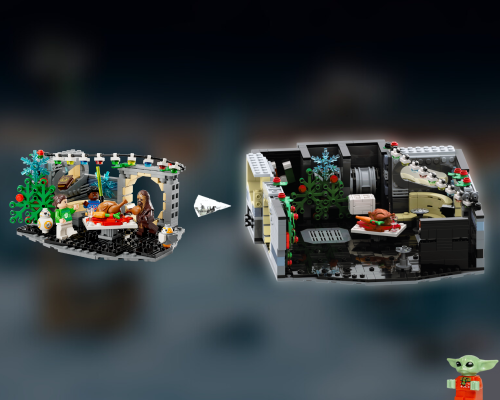 Millennium Falcon™ - Christmas Diorama - Star Wars™ LEGO 40658
