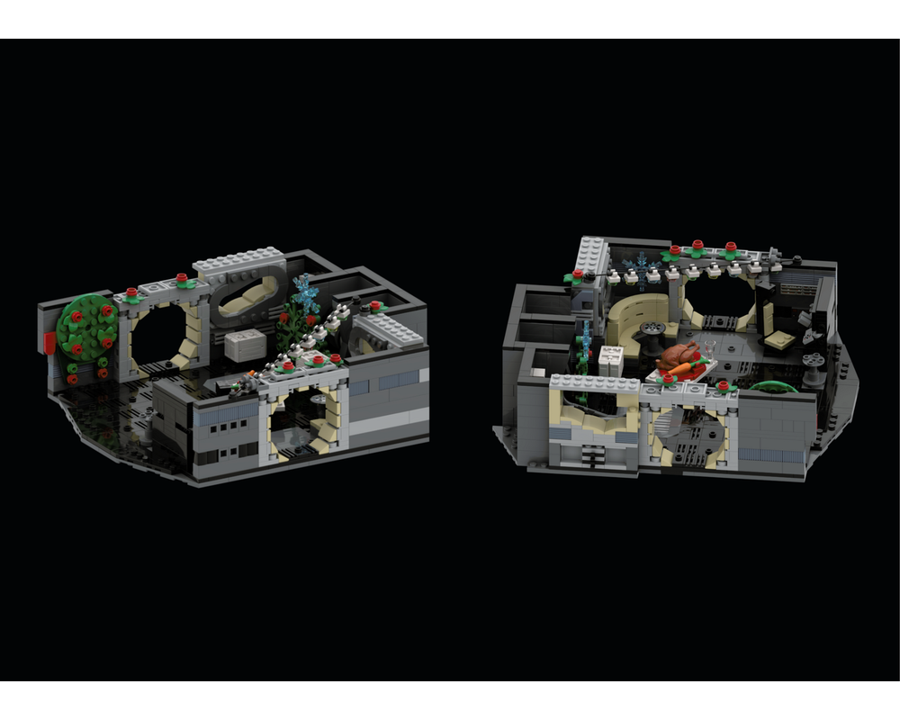 LEGO MOC MF Holiday Diorama - Set 40658 Extension by freddiebricks