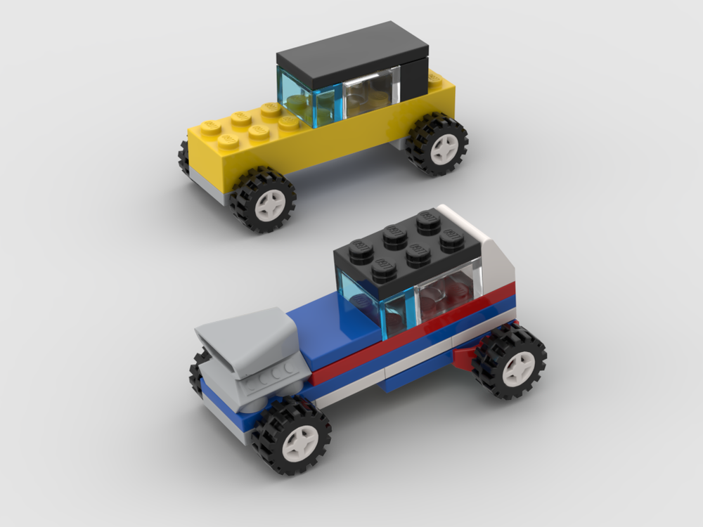 LEGO MOC 30510 - Hot Rod and Oldtimer by ChiLegGodt | Rebrickable ...