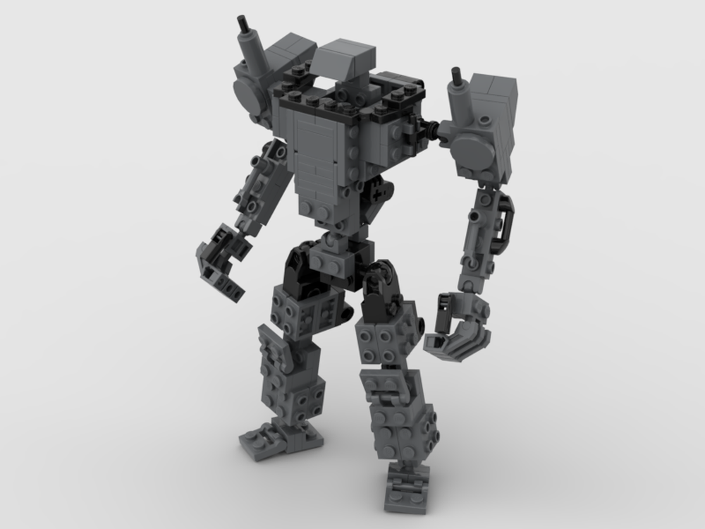 LEGO MOC robot frame by brick_squirrel | Rebrickable - Build with LEGO