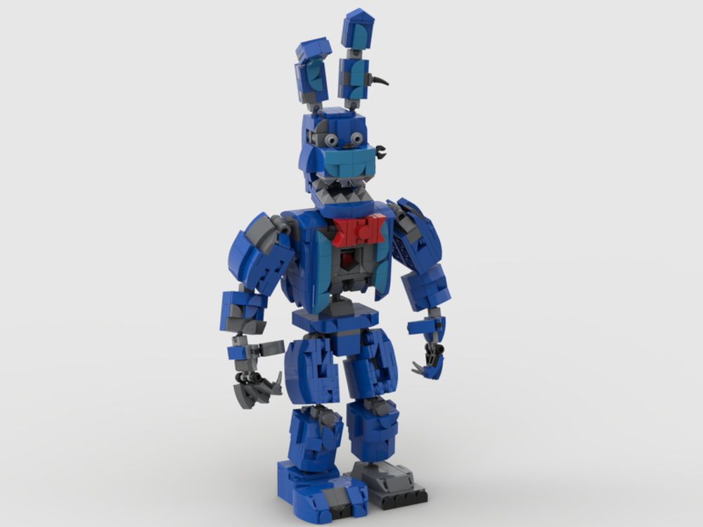 LEGO MOC Nightmare bonnie by EXCALIBURtheONE | Rebrickable - Build with ...