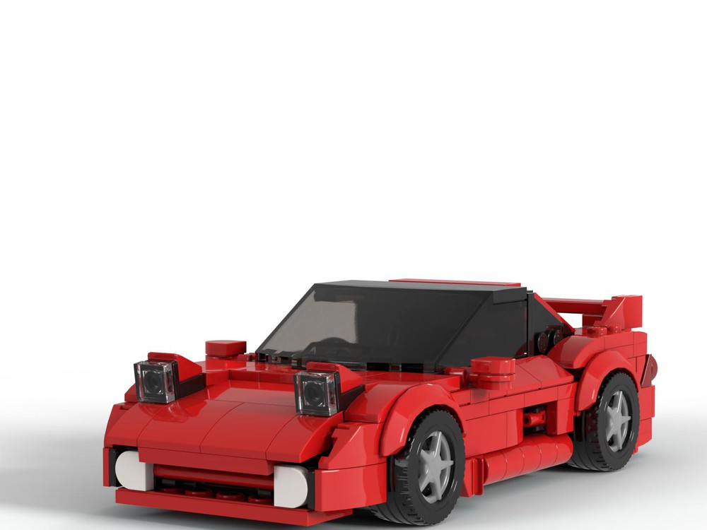 LEGO MOC Toyota Mr2 SW20 Version 2 by lemmy37 Rebrickable Build with LEGO