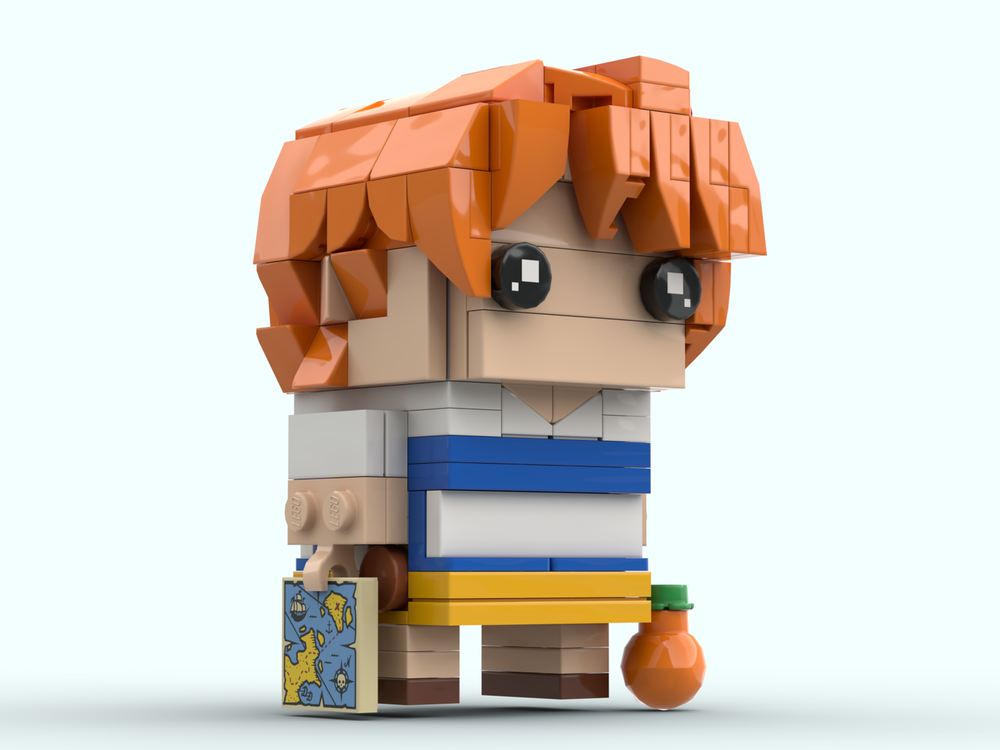 LEGO MOC Nami - One Piece Brickheadz by AnimeBricks4 | Rebrickable ...