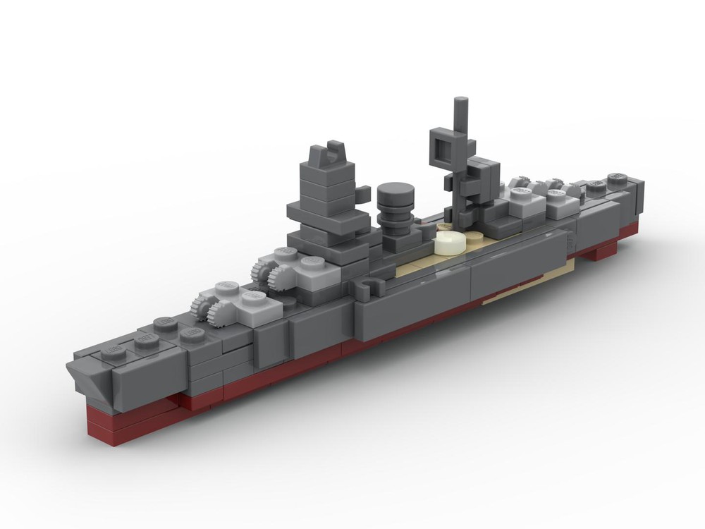 LEGO MOC IJN Nagato Battleship by The Bobby Brix Channel | Rebrickable ...