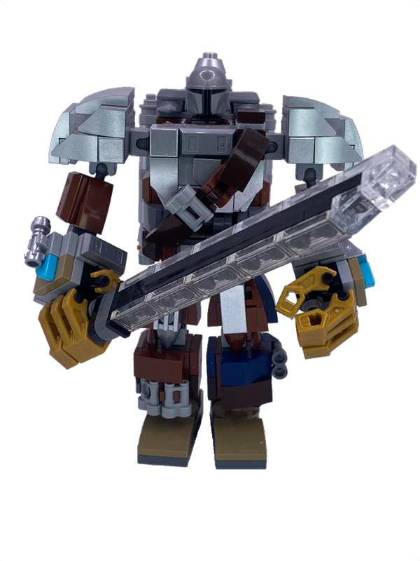 LEGO MOC Mandalorian mech by BeskarBricks | Rebrickable - Build with LEGO