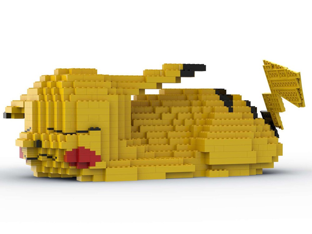 LEGO MOC Pikachu by Jac63 | Rebrickable - Build with LEGO