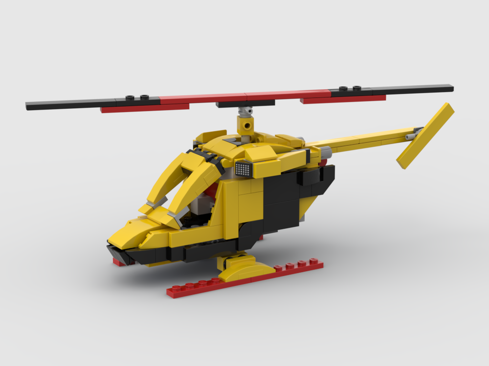 LEGO MOC 76901 - Helicopter by KlintIsztvud | Rebrickable - Build with LEGO