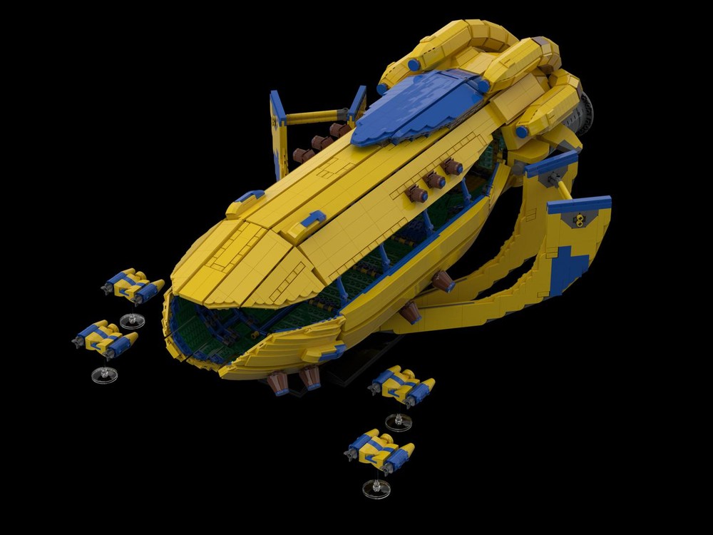 LEGO MOC-161738 Protoss Carrier by magurean.paul | Rebrickable - Build ...