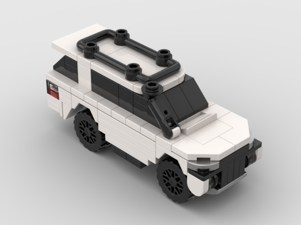 LEGO MOC 2018 Toyota 4Runner by JJDesign Rebrickable Build