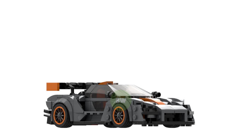 LEGO MOC McLaren Senna by 8wideisbetter | Rebrickable - Build with LEGO