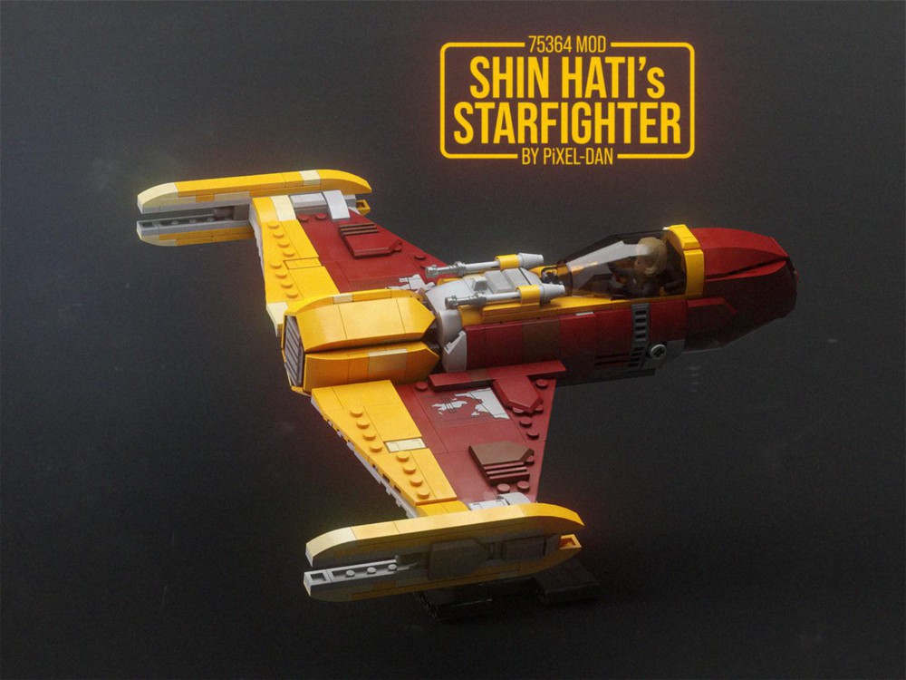 LEGO MOC PiXEL-DANs - 75364 Shin Hati Starfighter Modifications incl ...