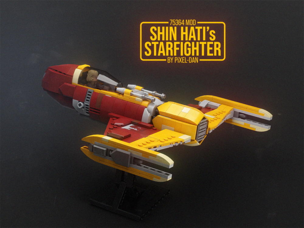 LEGO MOC PiXEL-DANs - 75364 Shin Hati Starfighter Modifications incl ...