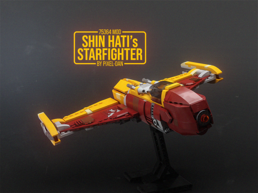 LEGO MOC PiXEL-DANs - 75364 Shin Hati Starfighter Modifications incl ...