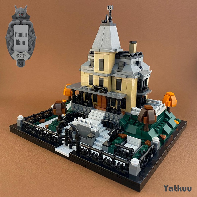 LEGO MOC Mini Phantom Manor by Yatkuu Rebrickable Build with LEGO